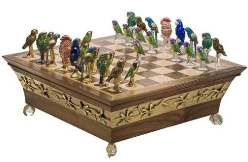 parrot_chess_set